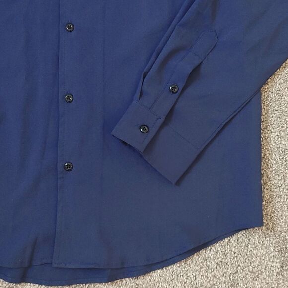 Like New Shein Size Medium Long Sleeve Button Down Collared Shirt - Picture 5 of 8